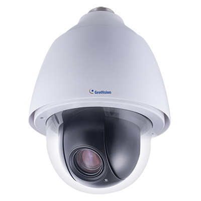 GeoVision 5,0 Mpixel, 4,6-152mm motoros objektív, kültéri IP Speed dóm kamera, 33x zoom