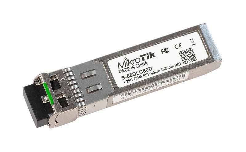 MikroTik SFP modul 1.25G Single Mode, 80km
