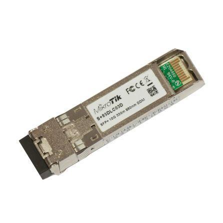 MikroTik SFP+ modul, 10G MM 300mm 850nm, duplex LC csatlakozóval