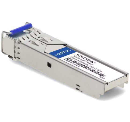 MikroTik SFP modul, 1.25G SM, 20km, T1310nm/R1550nm, LC, DDM, BiDi