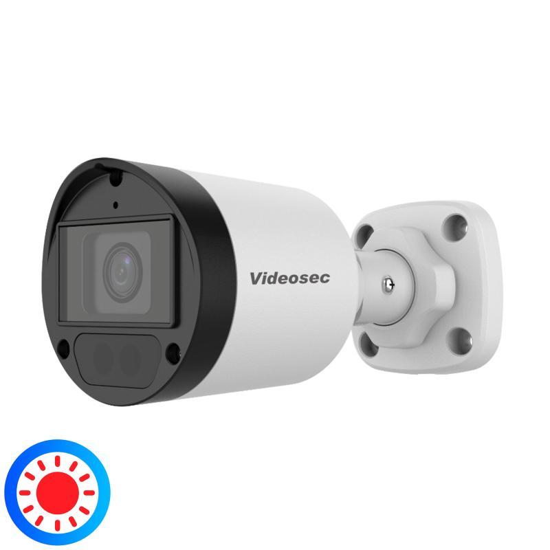 Videosec 2,0 Mpixel, 2,8mm fix objektív, 4in1 AHD csőkamera, Starlight, D&N, IR