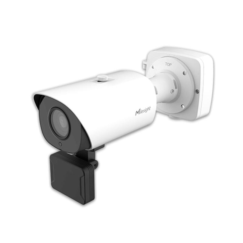 Milesight 2,0 Mpixel, 5,3-64mm varió objektív, kültéri IP csőkamera, AI, LPR, 12x zoom