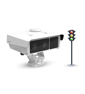 Milesight 5,0 Mpixel TrafficX LPR kamera, közlekedési lámpa integrálás, forgalmi szabályok felügyelete, 250km/h