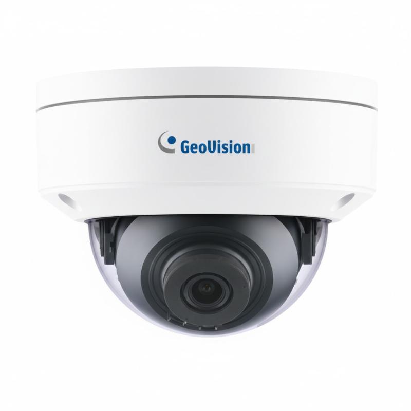 Geovision 4,0 Mpixel, 2,8 mm fix objektív, IP mini dóm kamera, AI