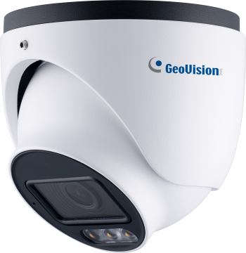Geovision 4,0 Mpixel, 2,8 fix objektív, IP Eyeball dóm kamera, AI-ISP