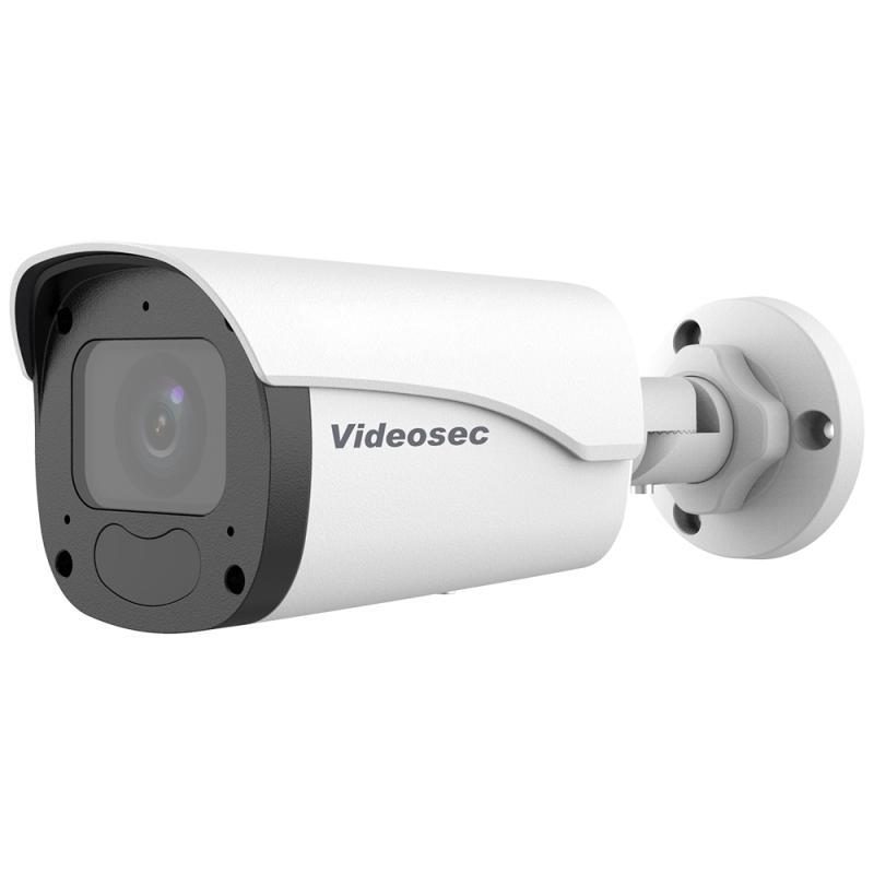 Videosec 4,0 Mpixel, 2,8-12 mm motoros objektív, SMART IP csőkamera, Starlight