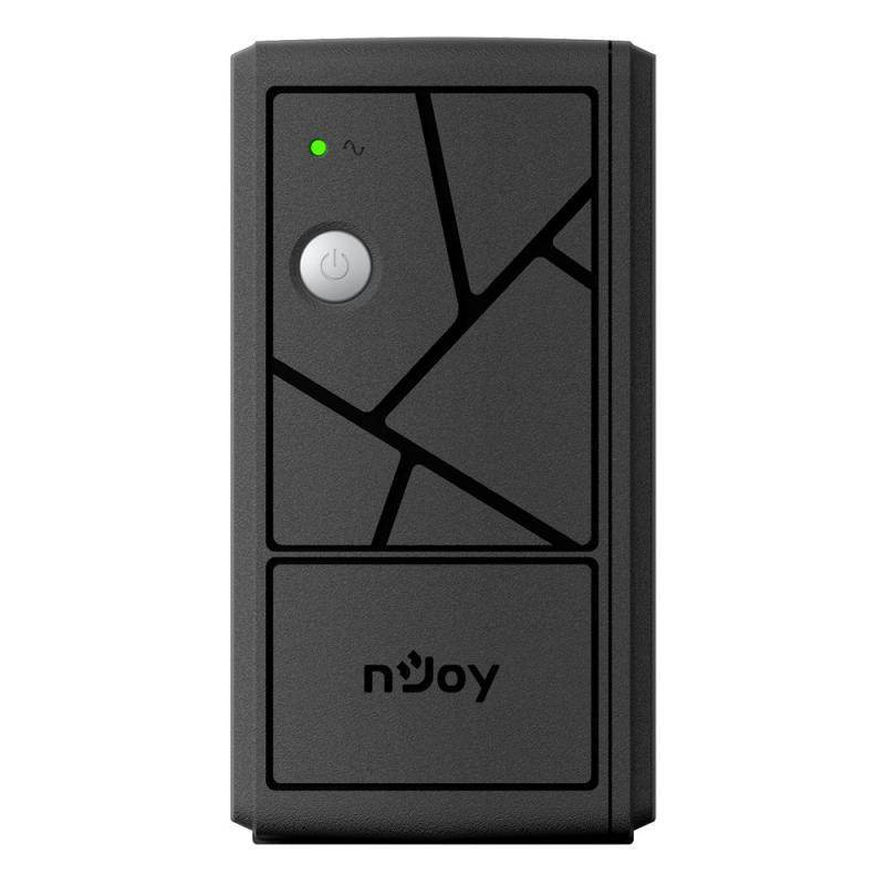 NJOY szünetmentes táp 360W, 600VA-Keen 600, line-interaktív, USB, fekete