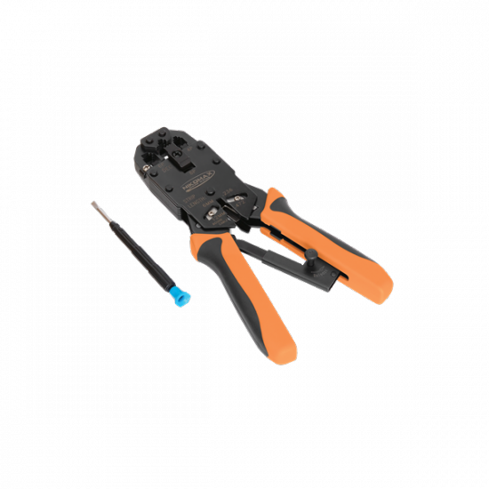 Nikomax krimpelő fogó lapos csavarhúzóval