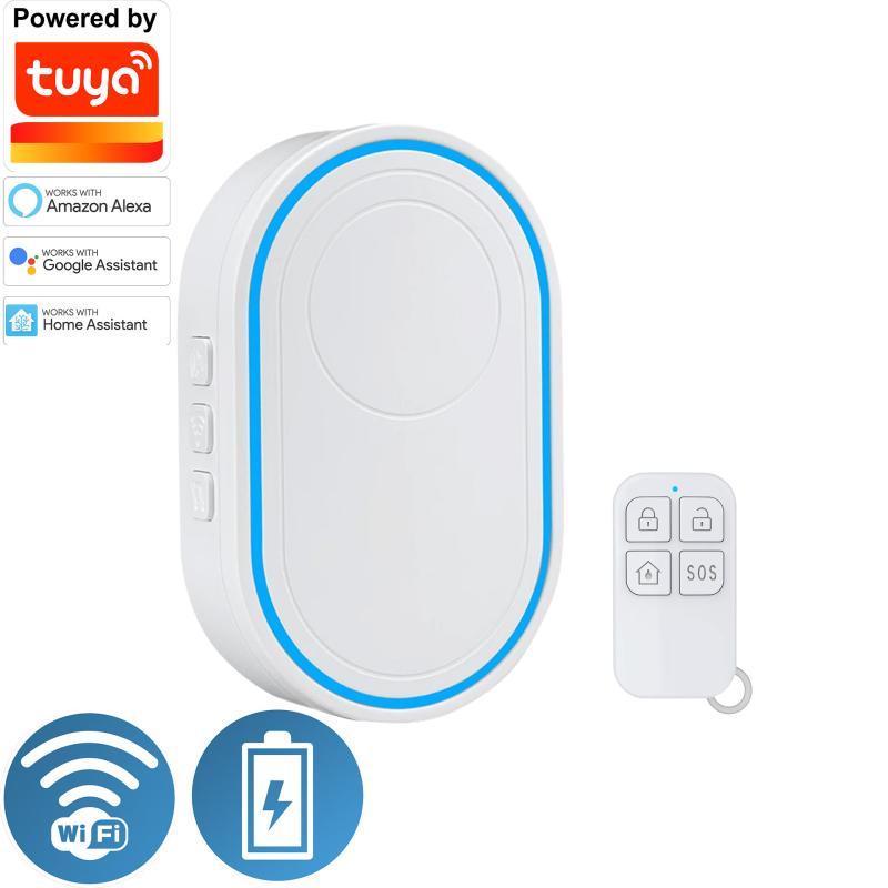 Videosec okos Tuya WiFi/RF433 riasztásjelző, beépített 120 dB sziréna és fényjelző