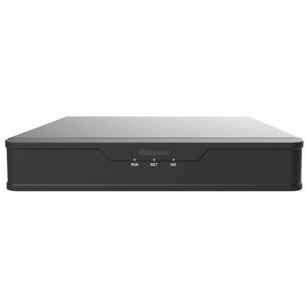 Videosec 8 csatornás NVR, 1 Sata, 64/64Mbps, VCA, LH