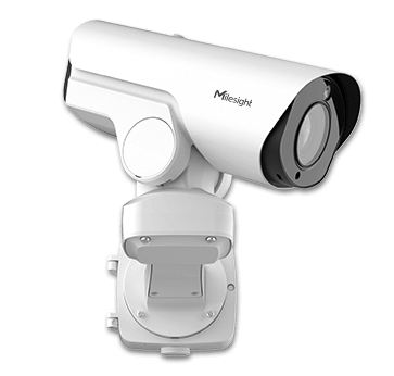 Milesight 8,0 Mpixel, 11-55mm motoros objektív, kültéri IP PTZ csőkamera, 5x zoom