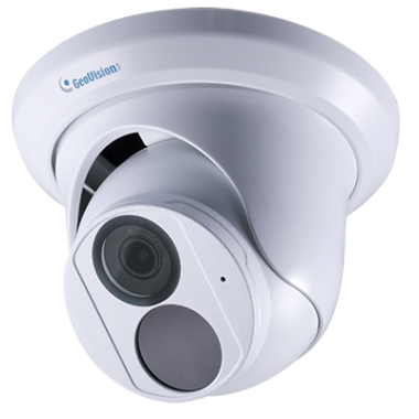 Geovision 2,0 Mpixel, 2,8mm fix objektív, kültéri IP dóm kamera, 30Fps, Tripla stream, IR 30 méter