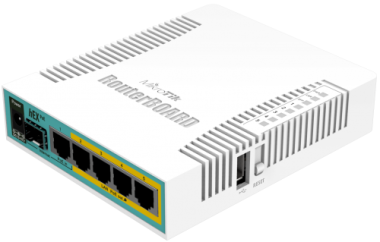 MikroTik RouterBOARD hEX POE SOHO router