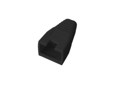 EXW törésgátló RJ45 U/FTP gumi fekete