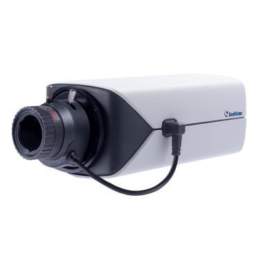 GeoVision 4,0 Mpixel, optika nélkül, beltéri AI IP box kamera, WDR Pro, SD slot