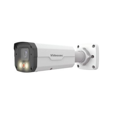 Videosec 4,0 Mpixel, 2,8-12mm motoros objektív, kültéri IP csőkamera, Starlight, SMART, FLED