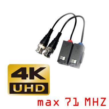 Videosec videó balun pár 8MP/4K pentabrid AHD/CVI/TVI/960H/D1