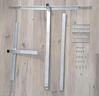 Camland napelem tábla rögzítő csomag 360-410W-os táblákhoz, fali rögzítéshez
