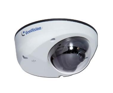 GeoVision 3,0 Mpixel, 3,8mm fix objektív, kültéri IP mini dóm kamera