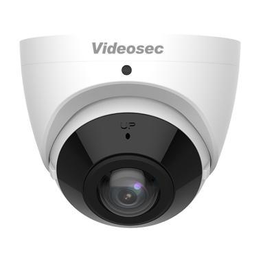 Videosec 5,0 Mpixel 1,68mm fix objektív, kültéri IP dóm kamera, SMART, Panoráma, mikrofon, 20m IR