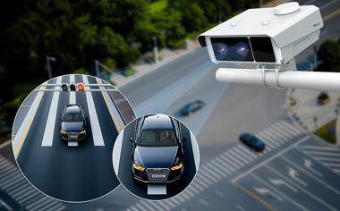 Milesight 5,0 Mpixel TrafficX LPR, szabályok betartását követelő kamera, piros lámpán való áthajtás elemzés, 250km/h