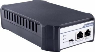 GeoVision Gigabit PoE tápfeladó adapter, IEEE802.3af/at/bt, 95Watt teljesítmény, Túlfeszültség-védelem ą4 kV