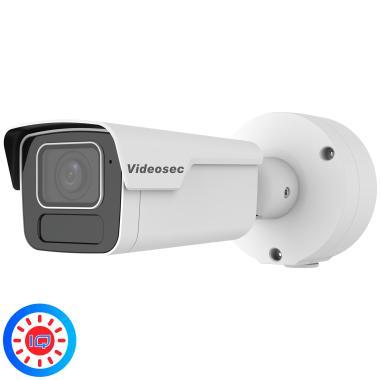 Videosec, 5 MP Starlight SMART IP Csőkamera, (VF. 2.7-13.5mm) külső-mikr. 60m IR
