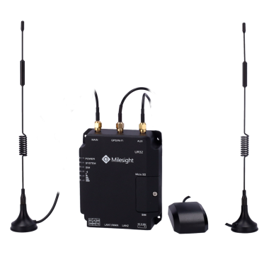Milesight Router 2x10/100 Mbps, 2xSMA, 2xMini SIM + GPS