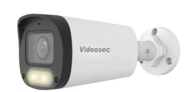 Videosec 4 MP Ultra Starlight SMART IP csőkamera, (fix 2.8mm), mikr. 30m Fehér LED, Wise-ISP