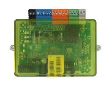 TinyControl, LAN Controller LK4.0 tokozott, Web interfész