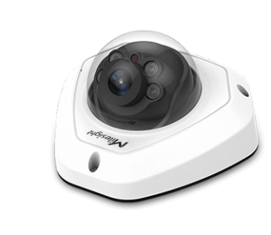 Milesight, 2,0 Mpixel, 2,8mm fix objektív, IP mini dóm kamera, Starlight AI