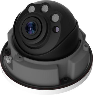 Milesight 8,0 Mpixel, 3,6-10 mm motoros objektív, kültéri IP Pro dóm kamera, AI, NDAA
