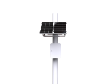 Milesight egyedi SolarSet, 2db napelem, Li akkumulátor, 4G router, távoli menedzsment funkció