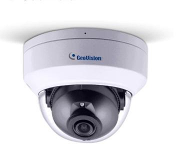 Geovision 2,0 Mpixel, 2,8mm fix objektív, kültéri IP dómkamera, H.265, Low Lux, WDR PRO