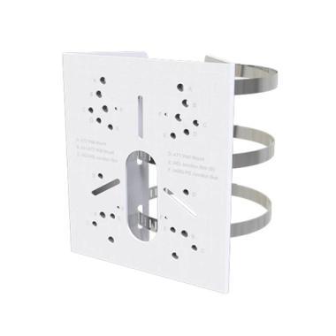 Milesight konzol, rozsdamentes acél hevederekkel, 170x5x51,5x152,6 mm