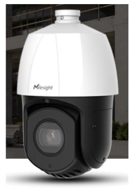 Milesight 5,0 Mpixel, 4,8-120mm motoros objektív, IP Speed dóm kamera, 25x zoom, VCA 2.0 és MSense, Low Cons