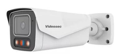 Videosec 8,0 Mpixel, 4 mm fix objektív, SMART IP csőkamera, super starlight