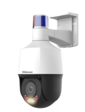 Videosec 5,0 Mpixel, 2,7-13,5 mm motoros objektív, IP PTZ kamera, Starlight