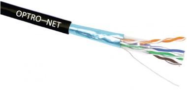 Optro-Net FTP kábel CAT.5E kültéri, Túlfeszültség-levezető szállal ellátott