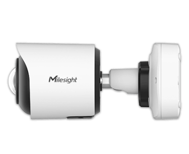 Milesight 5,0 Mpixel, 180° fix objektív, kültéri IP Mini csőkamera, Panoráma, mikrofon
