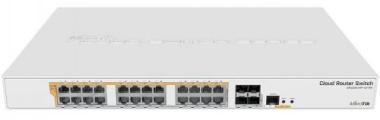 MikroTik Cloud Router Switch CRS328-24P-4S+RM 1U rack