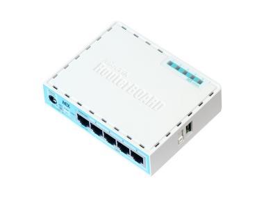 MikroTik RouterBOARD hEX SOHO router, 5 port Gigabit