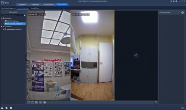 Videosec Testhőmérő és arcfelismerő terminál, QR kód olvasás, maszk detektálás, 7