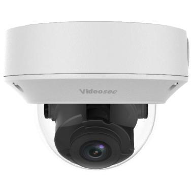 Videosec 4,0 Mpixel, 2,8-12mm motoros objektív, kültéri IP dóm kamera, H.265, SD slot