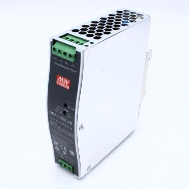 MeanWell DDR-120B-48 - DIN-sínre szerelhető DC/DC átalakító/konverter, 48V, 120W