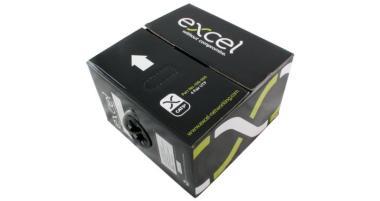 Kábel Cat5E UTP patch PVC fekete 100-084 Excel