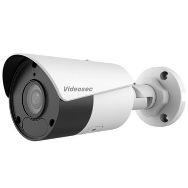 Videosec 8,0 Mpixel, 2,8mm fix objektív, Starlight SMART IP csőkamera, mikrofon, SD slot