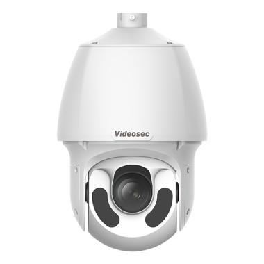 Videosec 4,0 Mpixel, 4,5-148,5mm motoros objektív, StarLight IP speed dome kamera, 33x zoom, SD slot