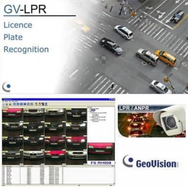 Deep learning GeoVision 2 kamerás rendszámfelismerő szoftver, USB kulcs, 100.000 jármű azonosítás, naplózás, sorompónyitás, riasztás
