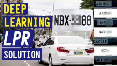 GeoVision 2,0 Mpixel, 5-50mm motoros objektív, színes rendszámfelismerő kamera beépített LPR proceszorral, Deep Learning